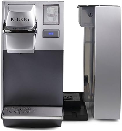 Open Box Keurig K155 Office Pro Cafetera comercial de cápsulas K-Cup de una sola taza, plateada