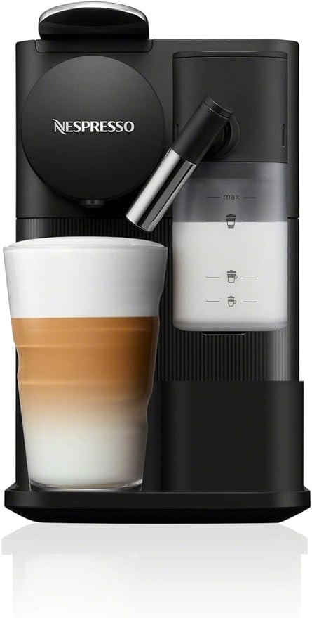Nespresso Lattissima One Original Cafetera espresso con espumador de leche de De'Longhi, Shadow Black