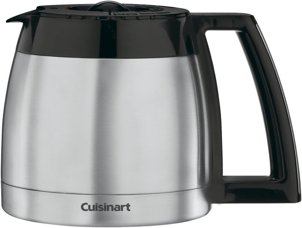 Cafetera automática de 12 tazas para moler y preparar Cuisinart DGB-900BC con caja abierta