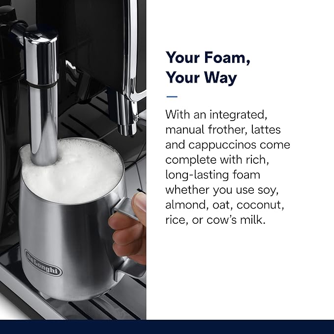 De'Longhi Dinamica Espresso Machine, Black