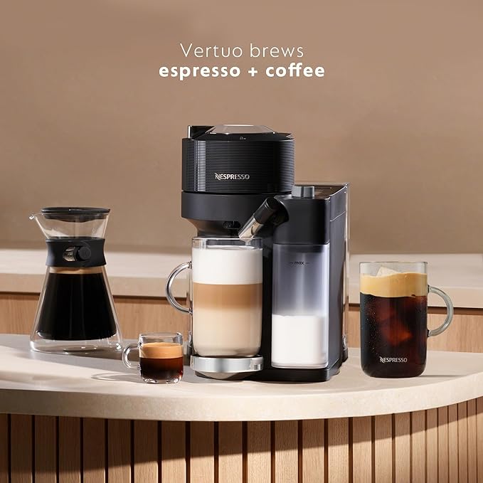 De'Longhi Nespresso Vertuo Lattissima, Negro