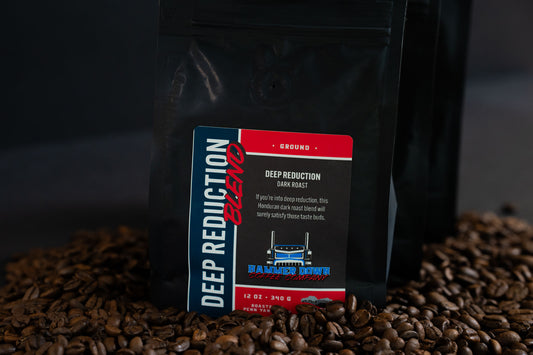 Asado oscuro de reducción profunda