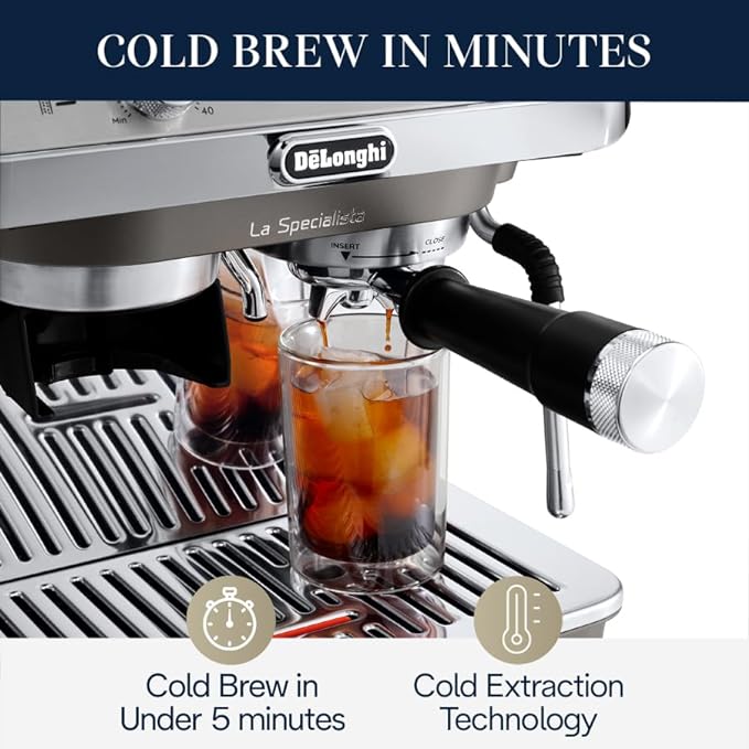 De‘Longhi EC9255M La Specialista Arte Evo Espressomaschine mit Cold Brew